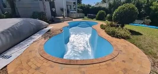 Professional pool service team